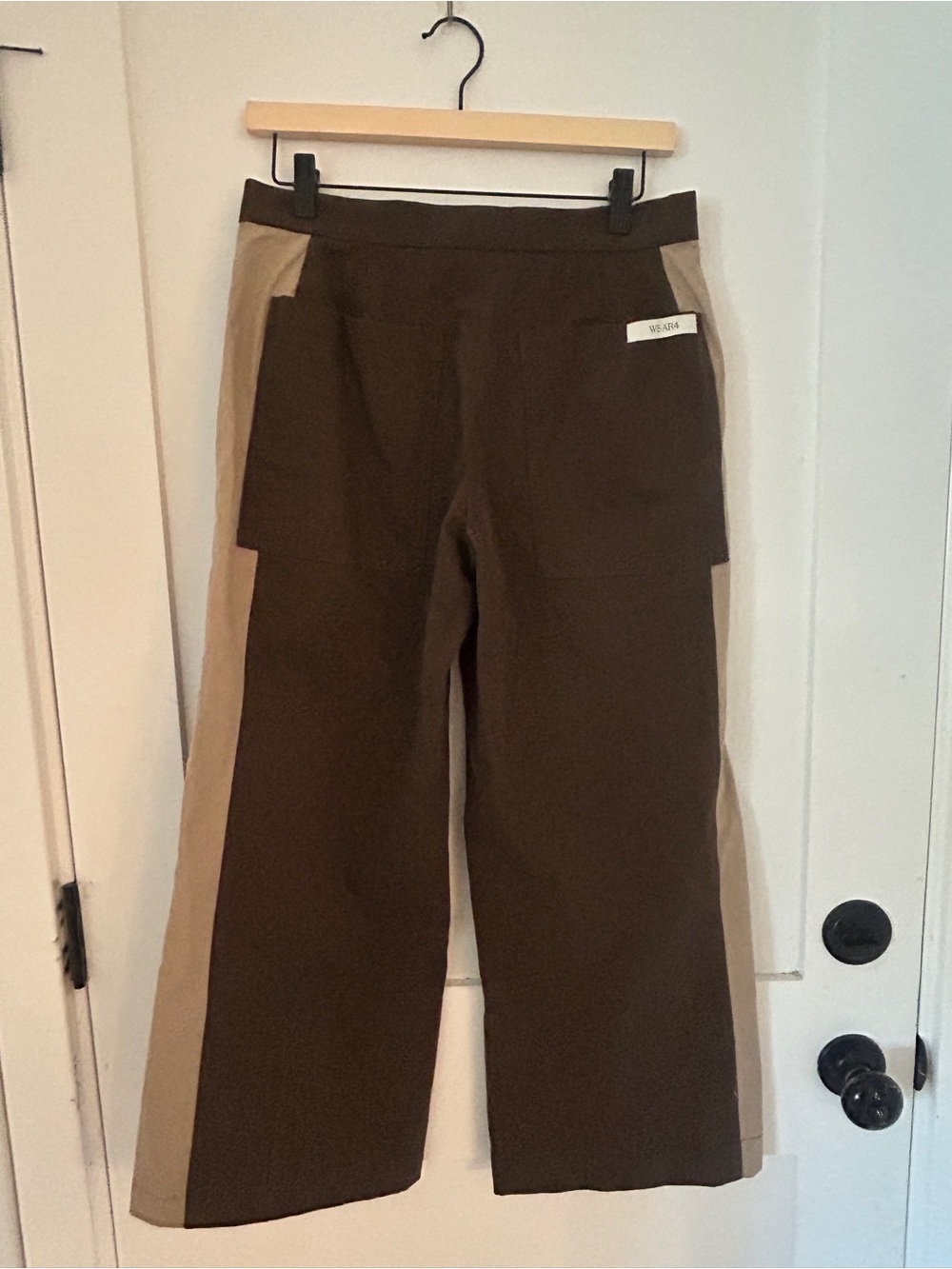 WE-AR4 "The Field Trouser" in Chocolate Brown - Size Small